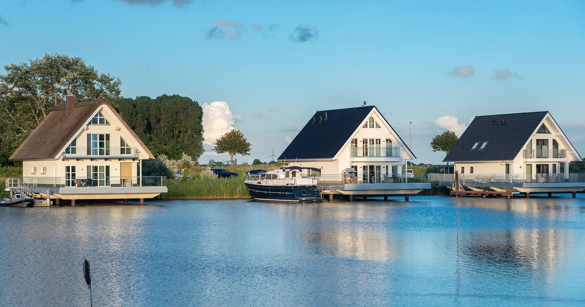 Vakantiehuis aan het water